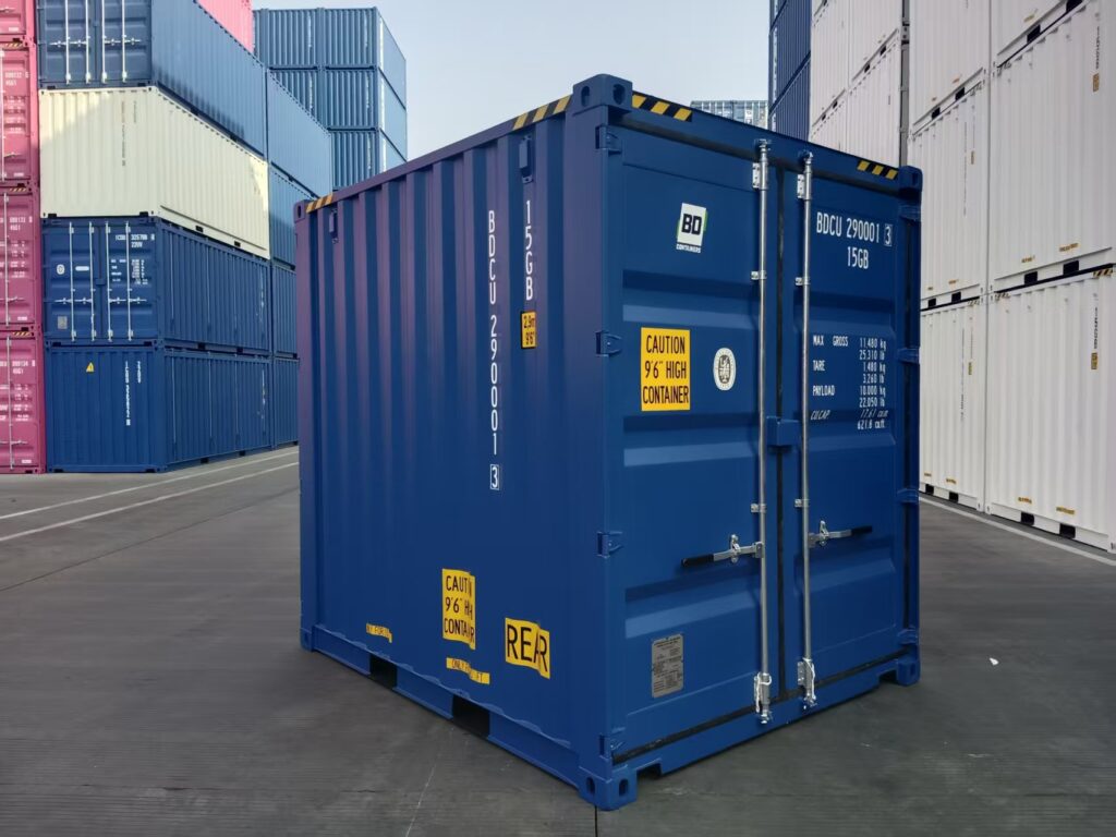 Podwójne drzwi 10ft High Cube