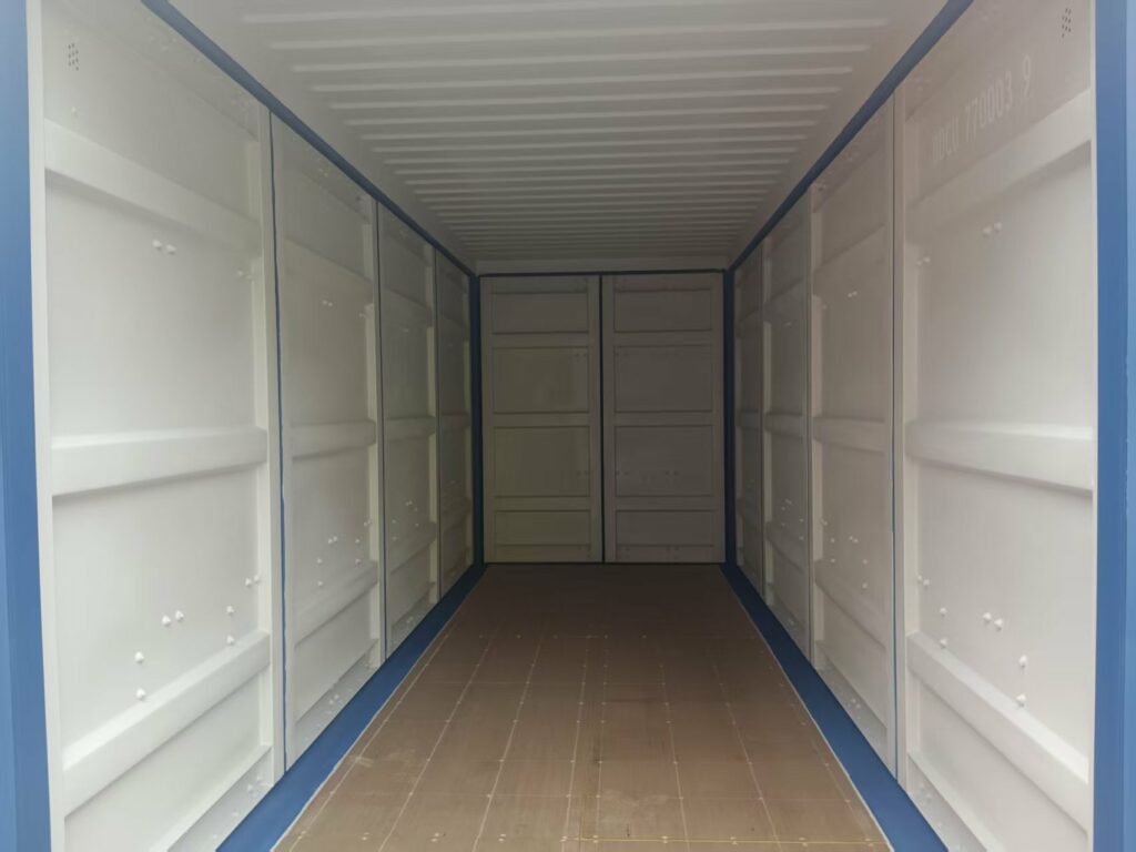 20ft High Cube Wszystkie strony Otwórz pojemnik