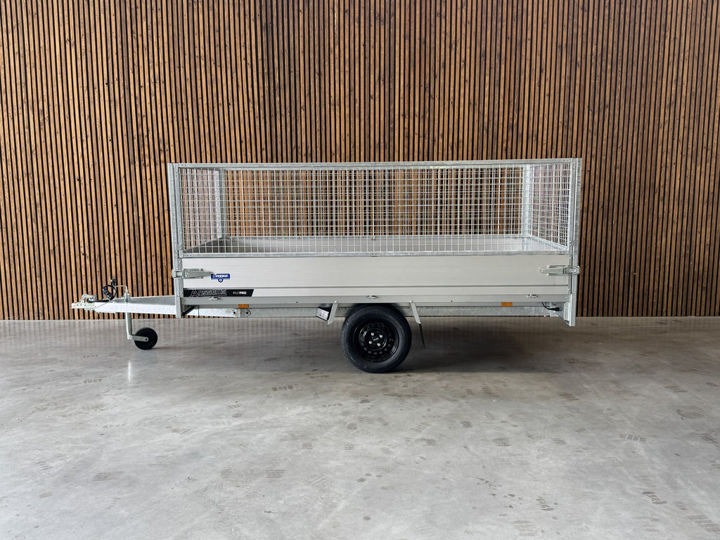 Anssems PLT-Pro 305×150 750kg Oś kostki + Regały Tanding SD-78UY