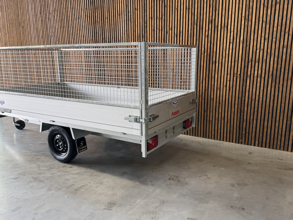 Anssems PLT-Pro 305×150 750kg Oś kostki + Regały Tanding SD-78UY